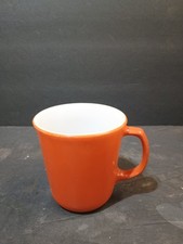 Pyrex Burnt Orange Coffee Tea