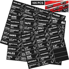 105 PCS Magnetic Toolbox