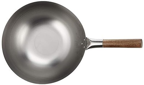 Chinese wok carbon - chinese, flat