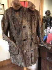 VINTAGE 70s LAMB COAT MINK