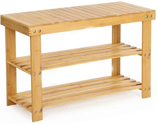 Tier wooden shoe rack - tier,