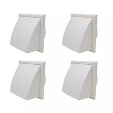 Cowl Gravity Flap Wall Outlet