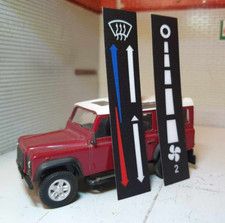 Land Rover Defender Heater Fan Control Label Decals OE Quality MTC6007 MTC6006