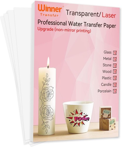 A4x10 sheets decal paper water - a4x10,