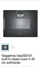 Gaggenau Steam Oven Bsp220101
