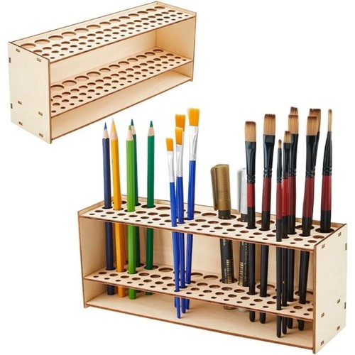 Art paint brush - paint, holder