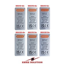 3x BAFANG 250w 48V/36v BBS02