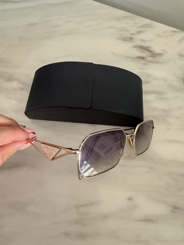 Prada sunglasses gold - prada, unisex