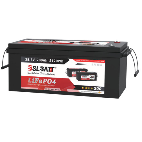 24v bslbatt 200ah - (25.6v),