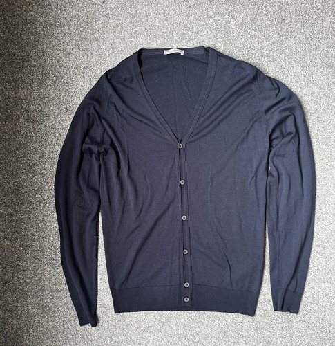 John smedley navy pure new - navy,