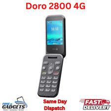 Doro 2800 4G Easy to Use Feature Big Button Mobile Phone UNLOCKED FAST DELIVERY
