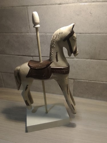 Vintage look carousel horse - vintage,
