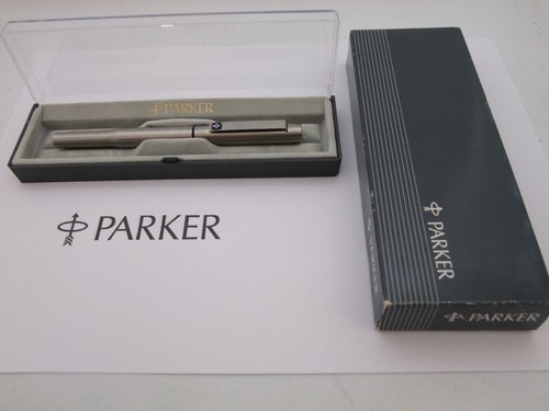 Mint boxed blue trim parker - boxed, 25