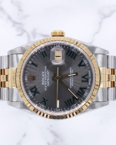 Gents steel gold rolex - gents, &