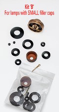 BIALADDIN/VAPALUX SEALS. SERVICE/SPARES KIT B, 2 packs for small filler cap.