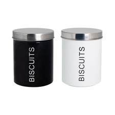 Biscuit Tin Round Storage