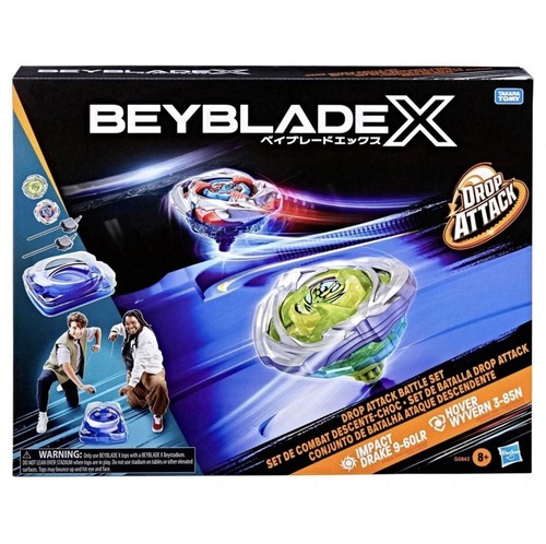 Beyblade drop attack battle - x,