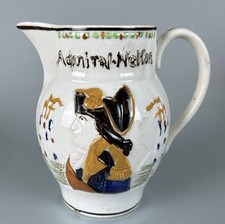 Nelson c1805 Pratt Ware Jug