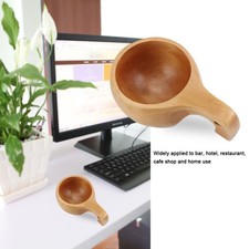 3)Wooden Tea Coffee Cup