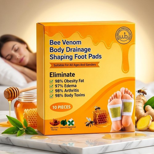 Bee venom foot patches pack - patches, of