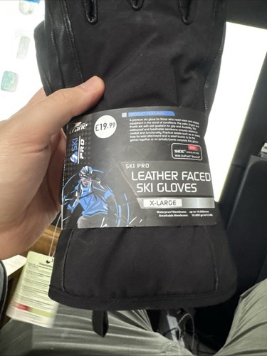 Ski pro leather faced - leather,