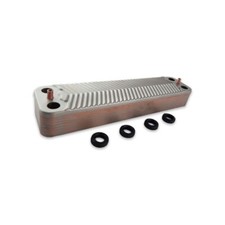 WORCESTER GREENSTAR JUNIOR 28i MK5 HOT WATER 16P HEAT EXCHANGER 87161066850