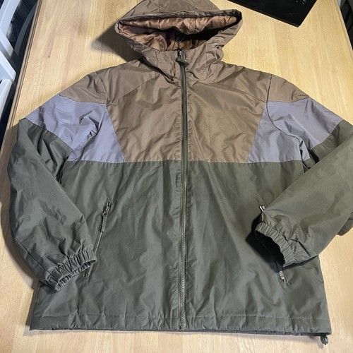 Men colour block hooded - men’s,