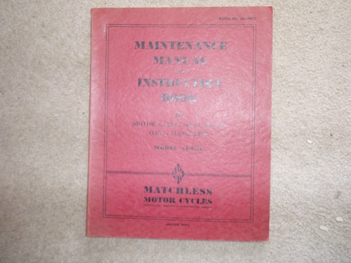 Ww2 matchless g3l military - ww2,