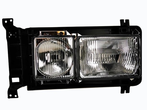 Pair square headlamps vw - square,