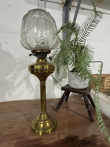 Beautiful heavy antique brass - heavy,