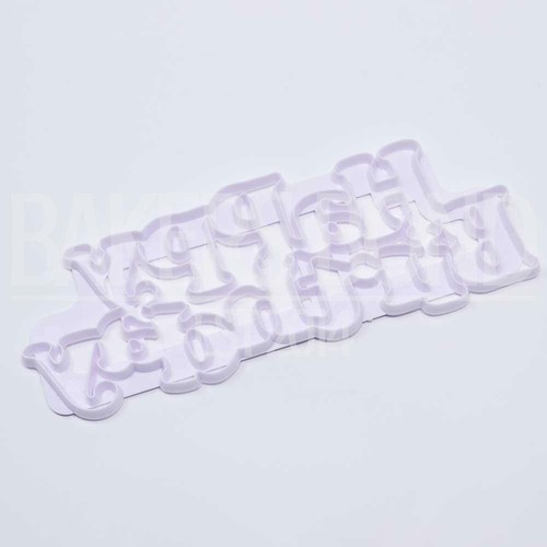 Happy birthday stencil letters - birthday,