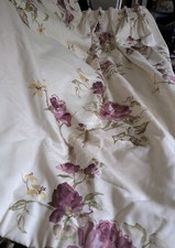 Pair Heavyweight Interlined Country Cottage Curtains