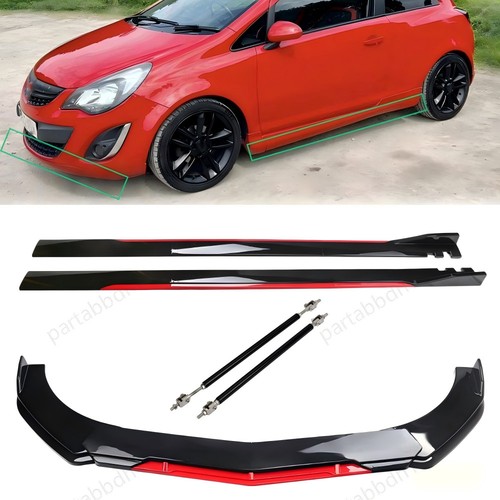 Glossy black red front - glossy,
