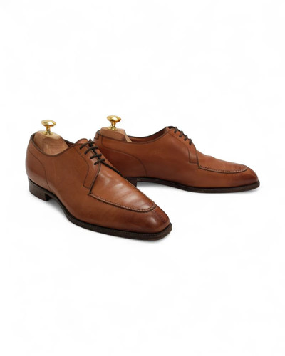 Cognac split toe leather - toe,