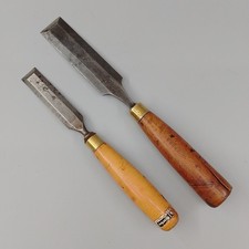 Vintage Sorby Bevel Edge Chisels x2 Sheffield