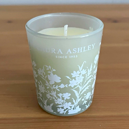 Laura ashley scented glass - glass, jar