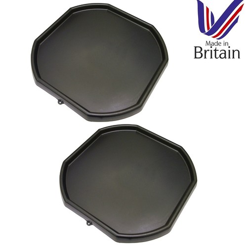 Large black plastic mixing - black,