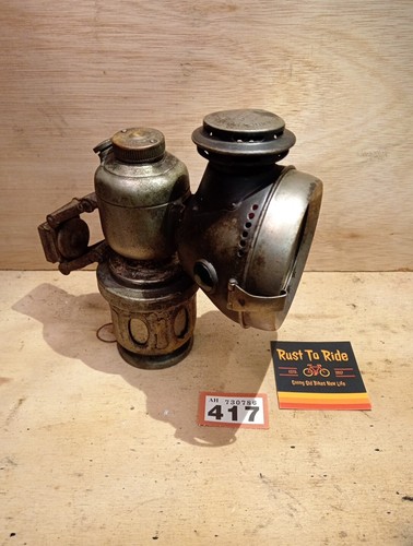 Vintage bicycle lamp light - lamp,