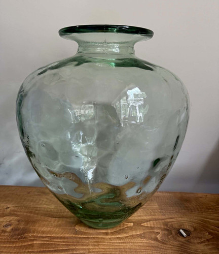 Vintage inch green - inch, glass