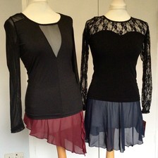 Set of 2 Long Sleeve Black