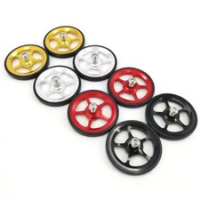 Easy Wheels Bearing Easywheel Rollers CNC Processing Rear Rack For Brompton 2pcs