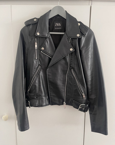 Zara black faux - black,