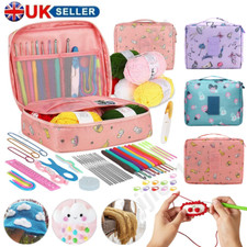 59PCS Crochet Hook Set 5 Rolls