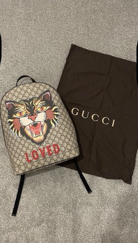 Gucci beige canvas - canvas, “angry