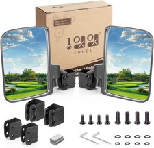 GOLF CART BUGGY SIDE WING MIRRORS FITS CLUB CAR EZGO YAMAHA