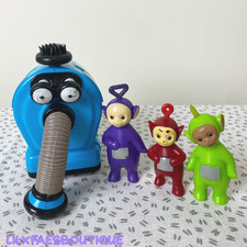 4 x Teletubbies toy bundle | 1996 Noo-noo & modern teletubbies