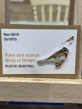 RSPB Interest RUSTIC BUNTING