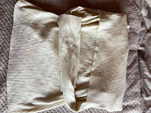 Ivory rib knit - h&m, rib-knit
