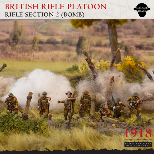 28mm ww1 british - rifle, section