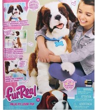 furReal Millie My Lovin' Pup 22.5" Interactive Plush Dog Toy St. Bernard